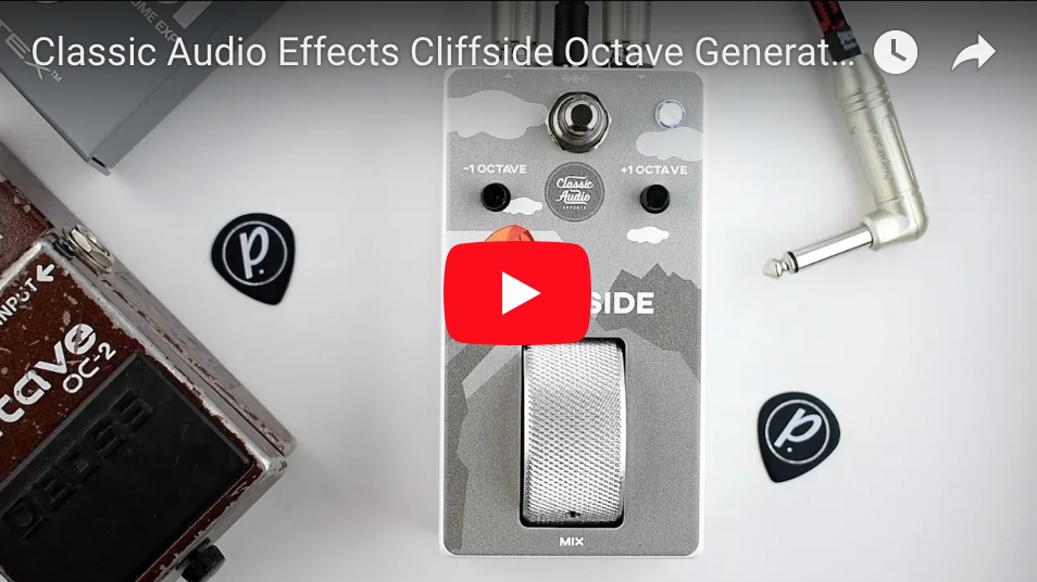 Classic Audio Effects Cliffside Octave Generator - Pedal of the Day on YouTube