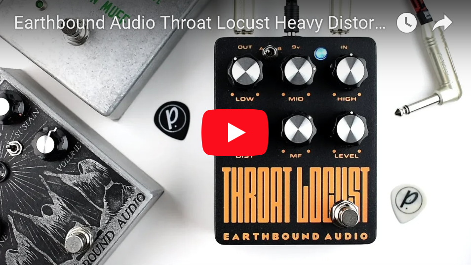 Earthbound Audio Throat Locust Heavy Distortion - Pedal of the Day on YouTube