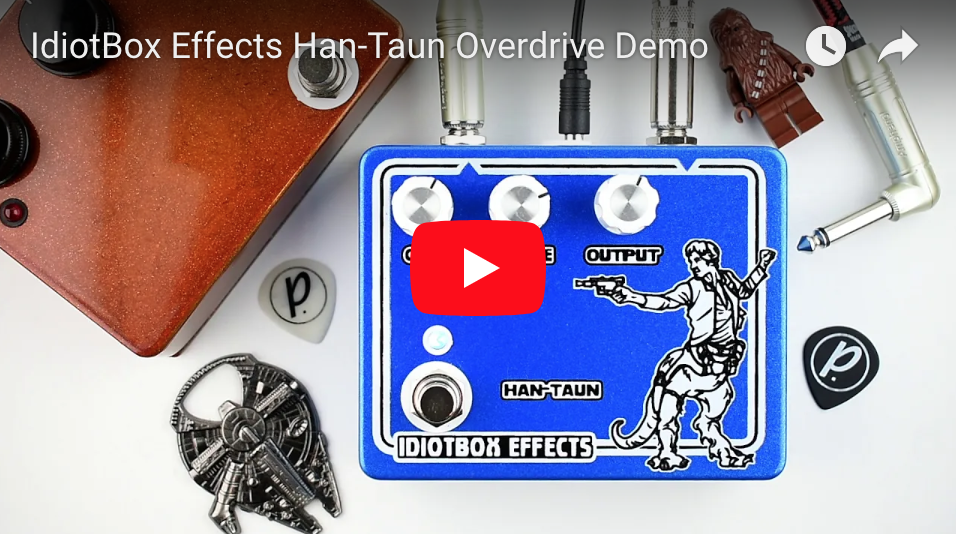 IdiotBox Effects Han-Taun Boost Overdrive - Pedal of the Day on YouTube