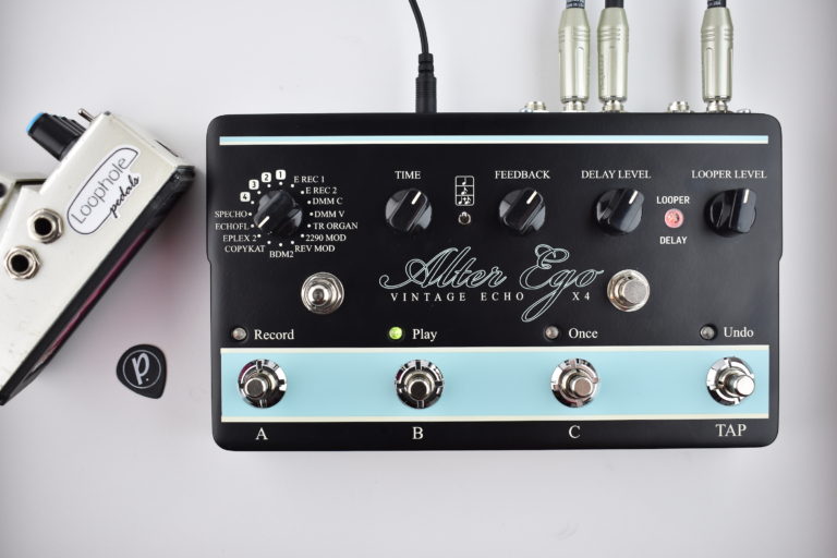 Loophole Pedals Modded TC Electronic Alter Ego x4 Vintage Delay Looper