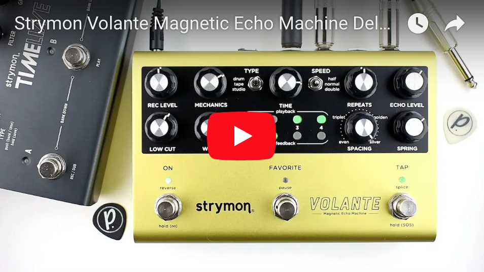 Strymon Volante Magnetic Echo Machine - Pedal of the Day on YouTube