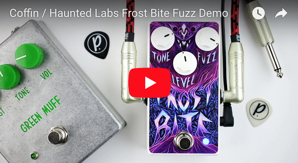 Coffin / Haunted Labs Frost Bite Fuzz - Pedal of the Day on YouTube