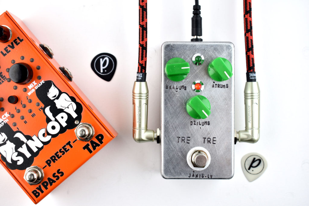 Jānis.lv Effect Pedals Tre Tre Analog Tremolo