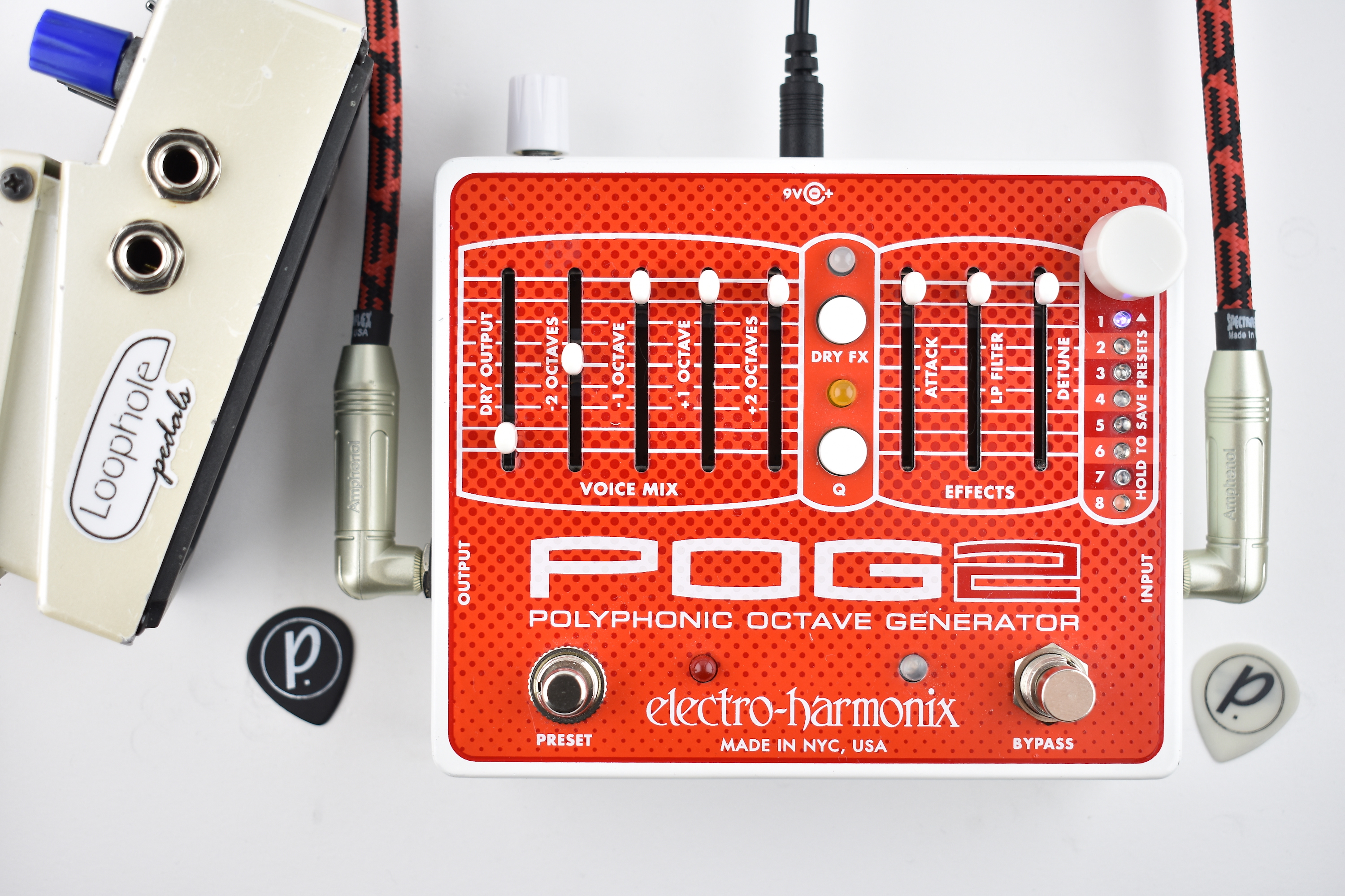 Loophole Pedals Modded Electro-Harmonix POG 2 - Pedal of the Day