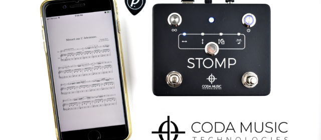 Coda Music Technologies STOMP Bluetooth® Page Turner & App Controller