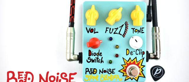 Red Noise Pedals Stone Blender Fuzz Engine