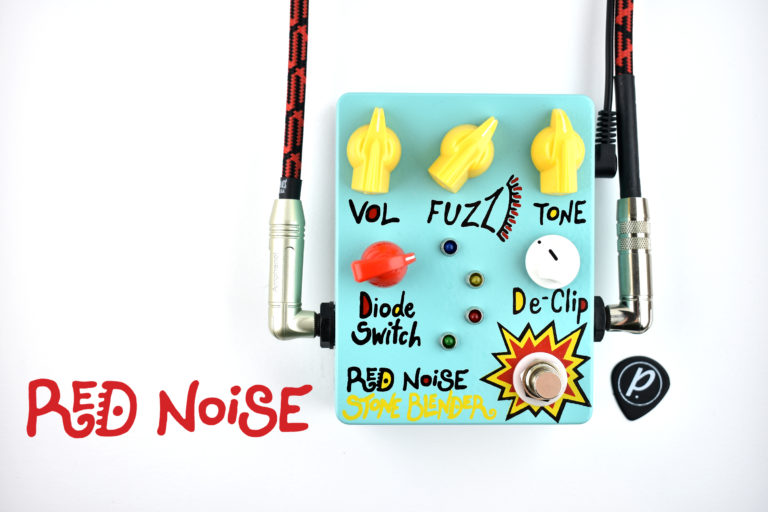 Red Noise Pedals Stone Blender Fuzz Engine