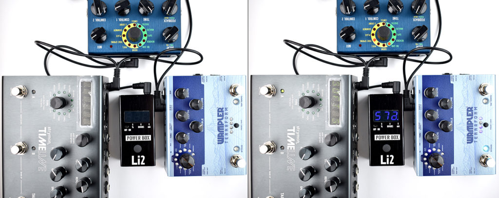 Big Joe Stomp Box Co. PB-109 Li2 Lithium Power Box - Strymon Timeline - Source Audio Collider - Wampler Terraform