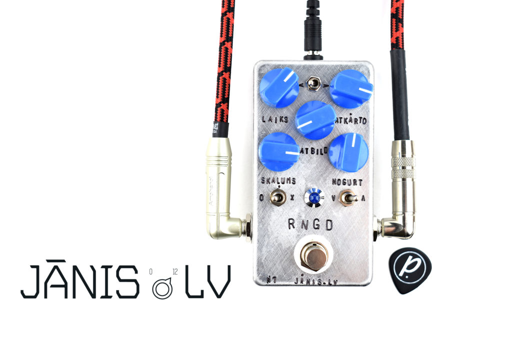 Jānis.lv Effect Pedals RNGD Random Noise Generating Delay