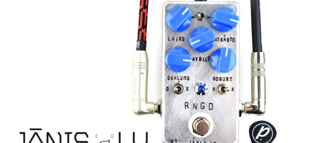 Jānis.lv Effect Pedals RNGD Random Noise Generating Delay