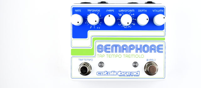 Catalinbread Semaphore Tap Tempo Tremolo