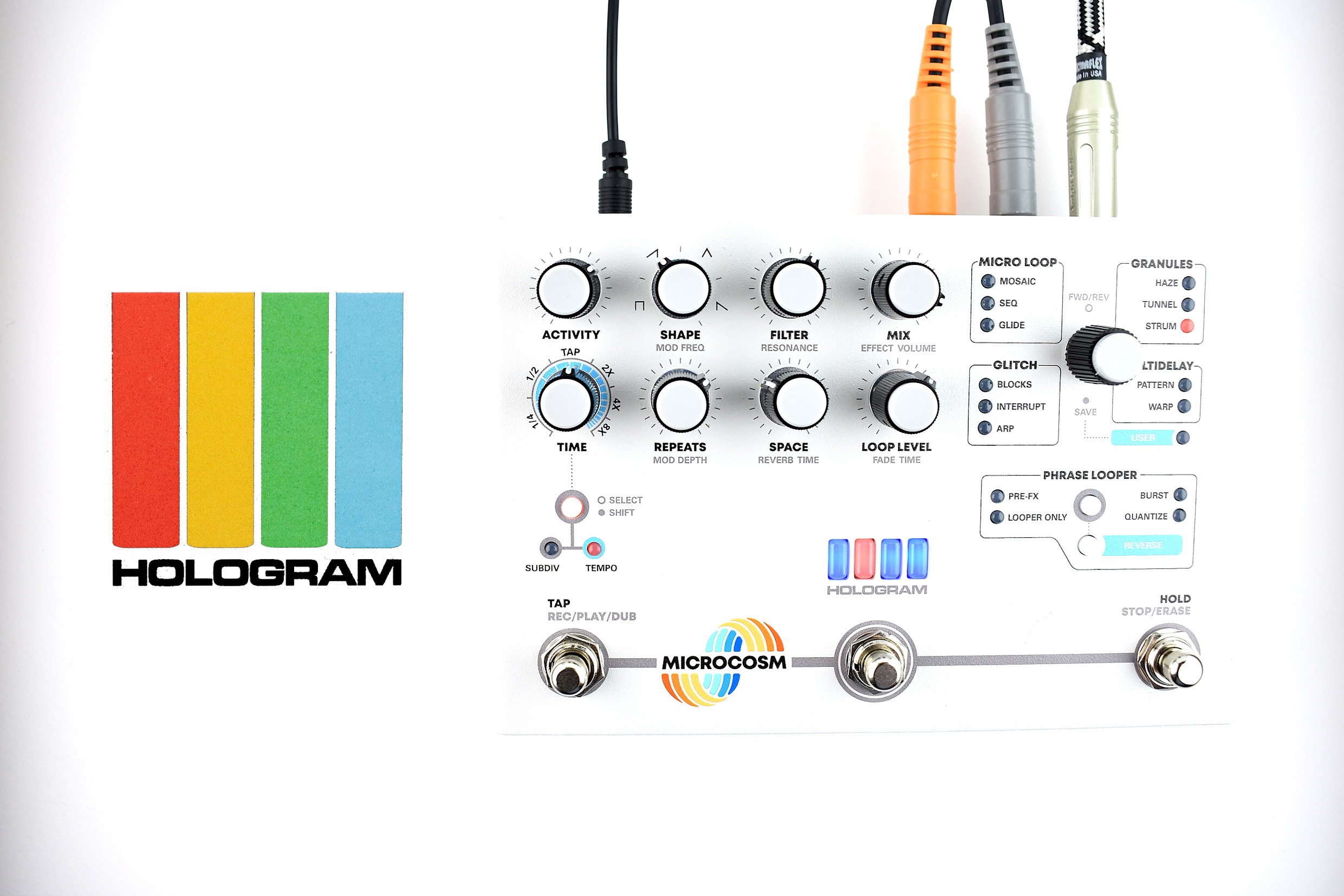 Hologram Electronics Microcosm Granular Delay Looper - Pedal of 