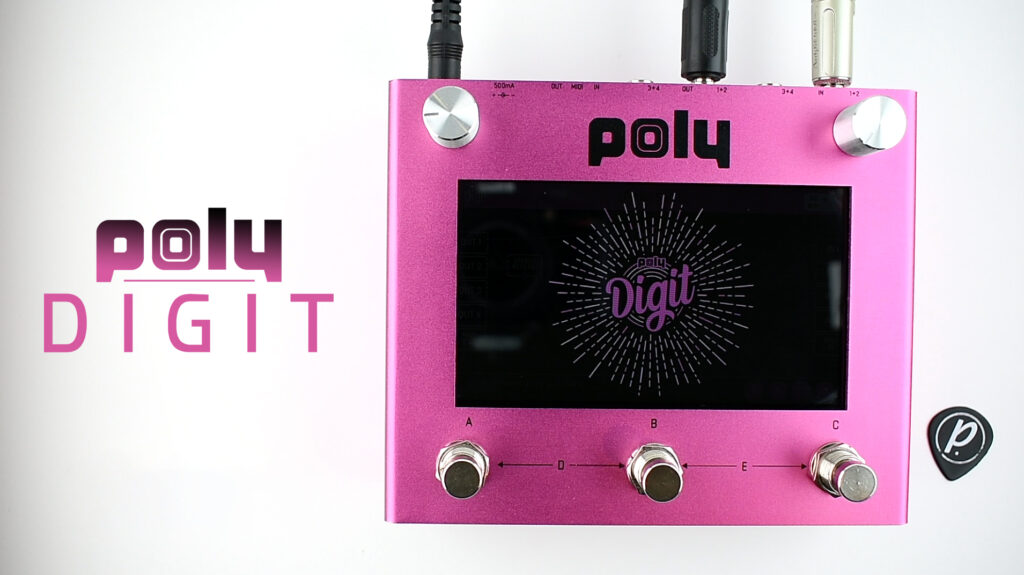 Poly Effects DIGIT Quad Delay Reverb Multi-Effects Processor