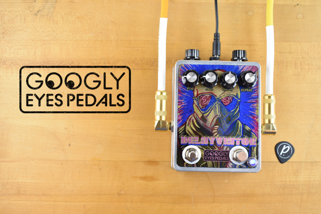Googly Eyes Pedals Delayviator Delay