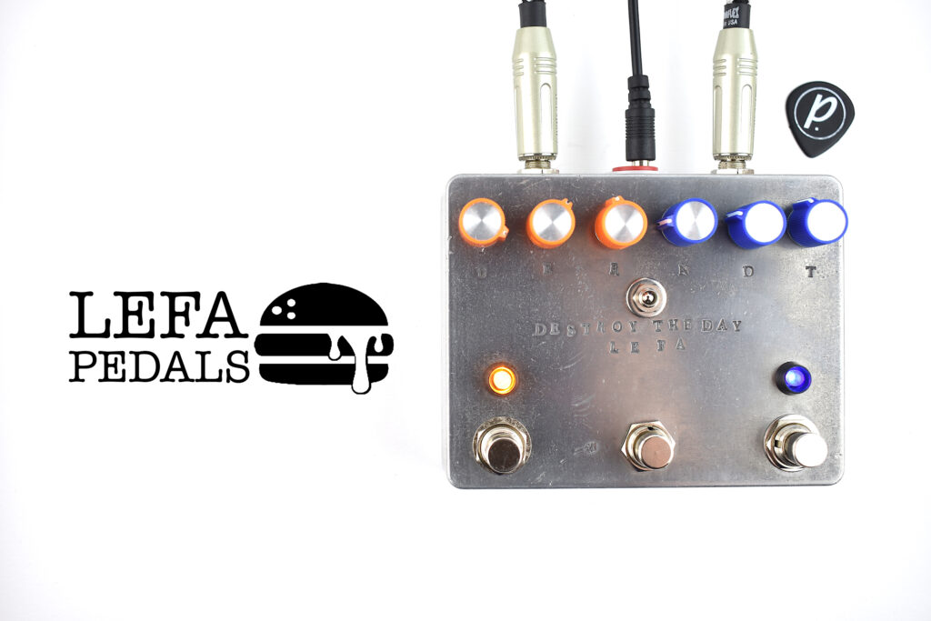 Lefa Pedals Destroy The Day Lofi Delay Fuzz Distortion