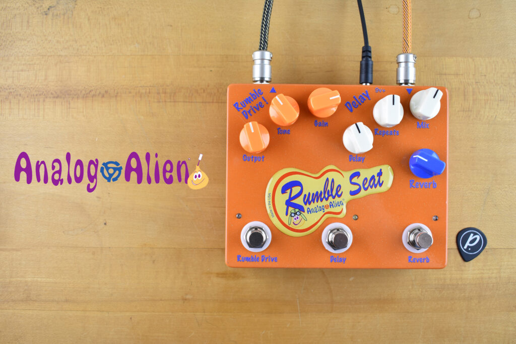 Analog Alien Rumble Seat Overdrive Delay Reverb