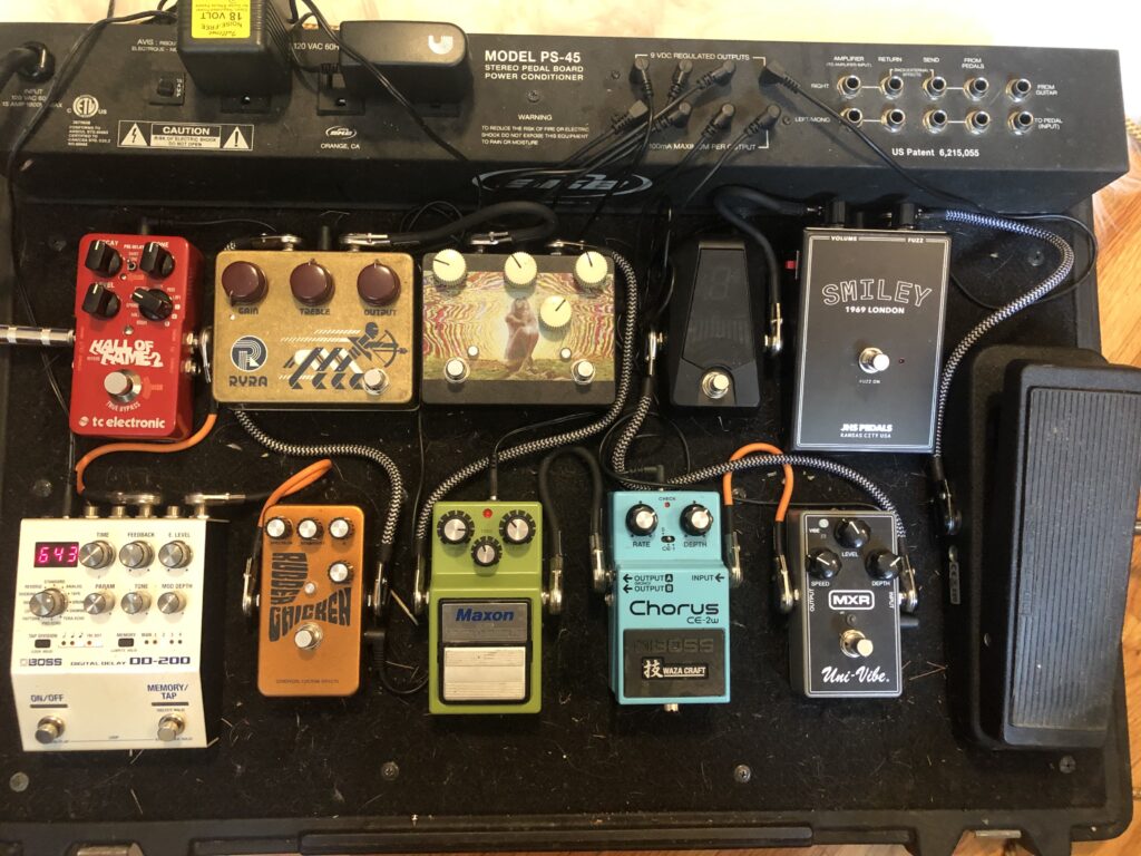 Sam Ralbovsky Pedalboard