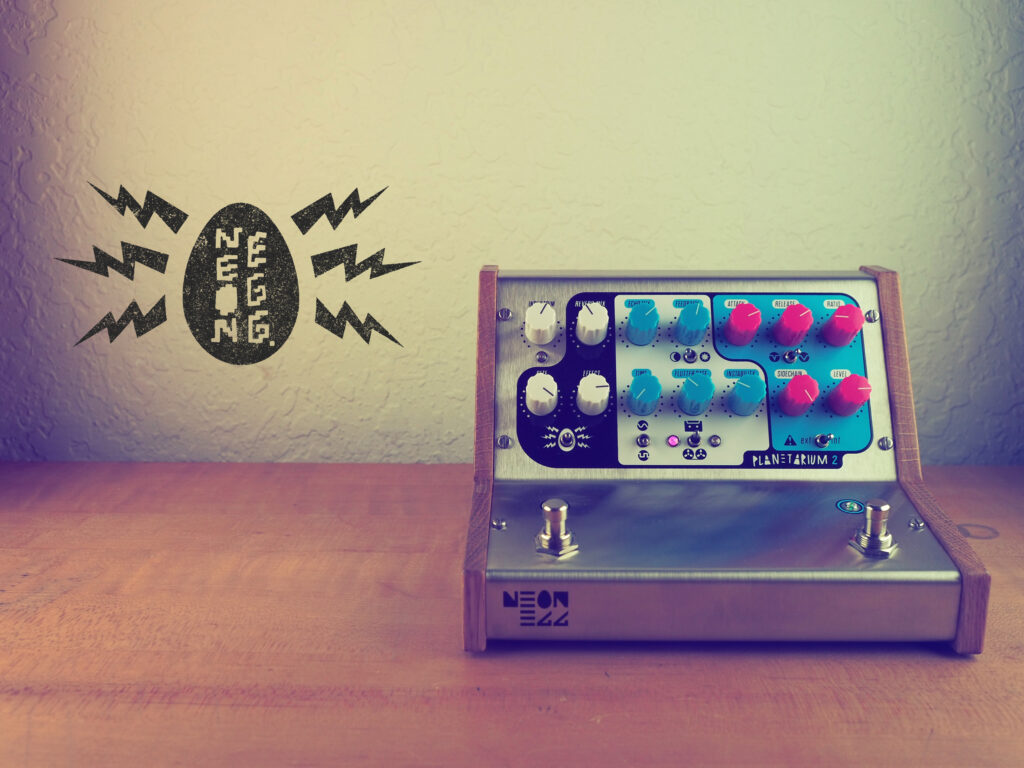 Neon Egg Planetarium 2 Stereo Reverb Chorus Delay Compressor