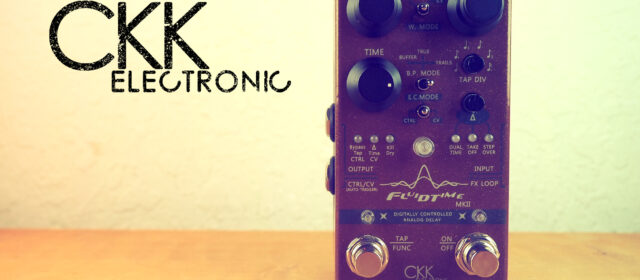 CKK Electronic Fluid Time MkII Analog Delay