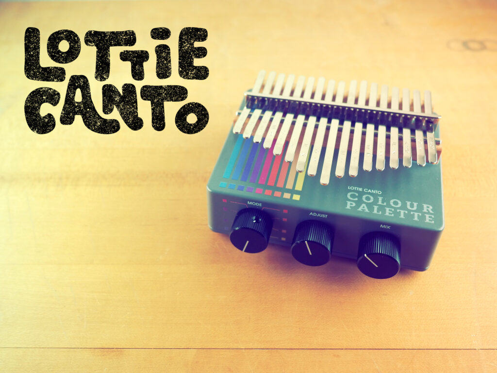 Lottie Canto Colour Palette Electric Kalimba