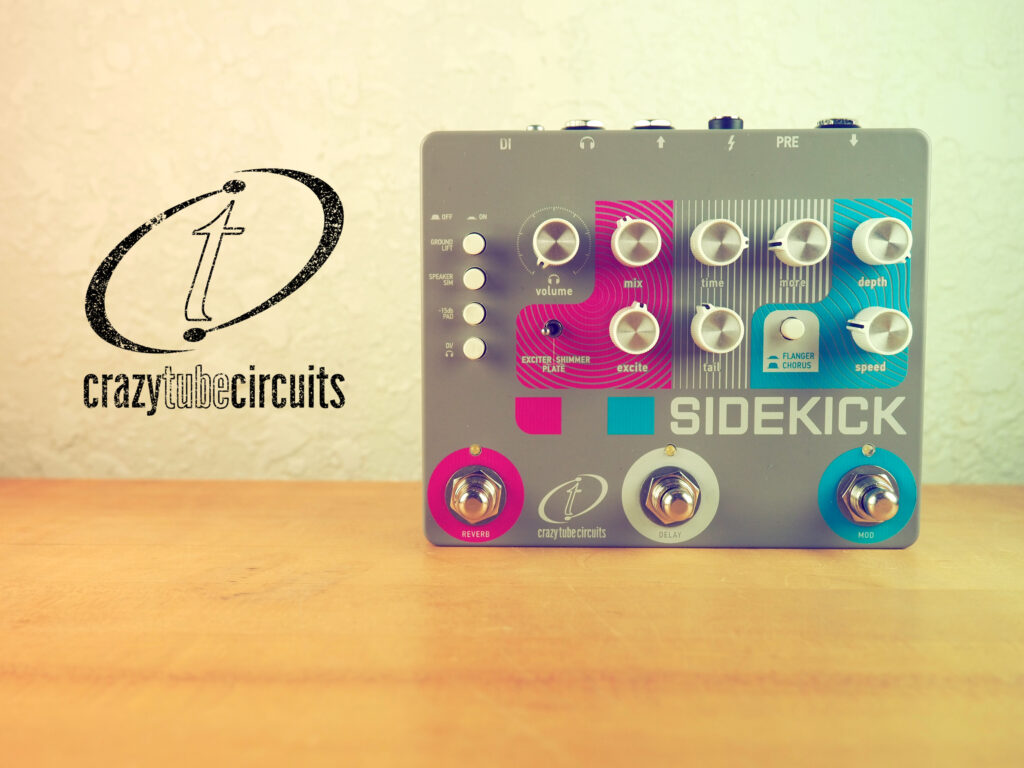 Crazy Tube Circuits Sidekick Reverb Delay Modulation