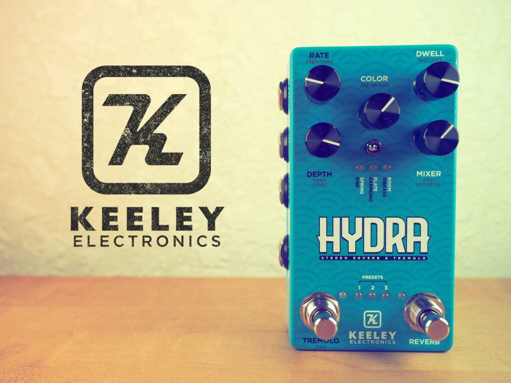 Keeley Electronics Hydra Stereo Reverb & Tremolo