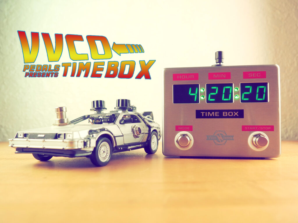 VVco Pedals Time Box Back to the Future