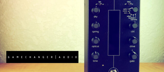 Gamechanger Audio Light Pedal Optical Spring Reverb System