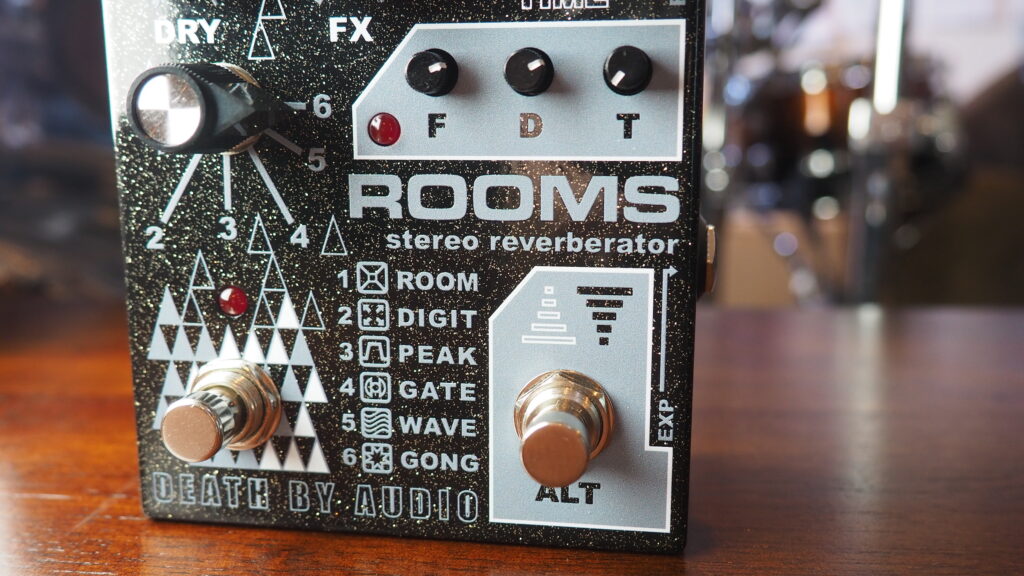 Death By Audio Rooms Close Up