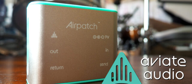 Aviate Audio Airpatch Wireless Effects Pedal Controller