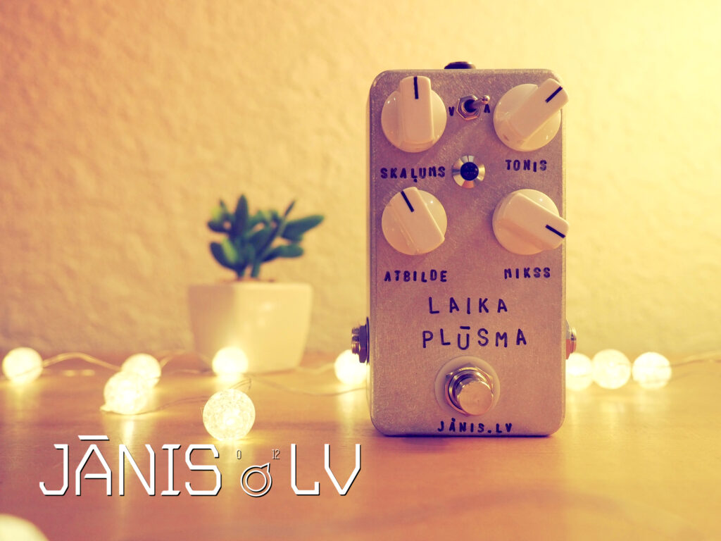 Jānis.lv Effect Pedals Laika Plūsma Reverb