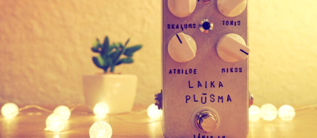 Jānis.lv Effect Pedals Laika Plūsma Reverb