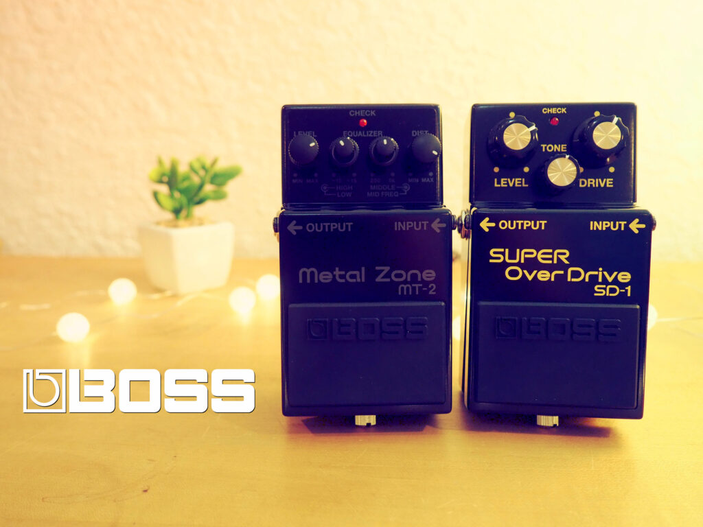 Boss MT-2-3A Metal Zone + SD-1-4A SUPER OverDrive