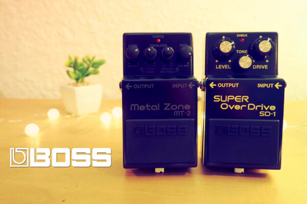 Boss MT-2-3A Metal Zone & SD-1-4A SUPER OverDrive Anniversary Editions