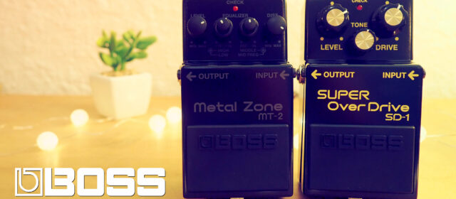Boss MT-2-3A Metal Zone & SD-1-4A SUPER OverDrive Anniversary Editions