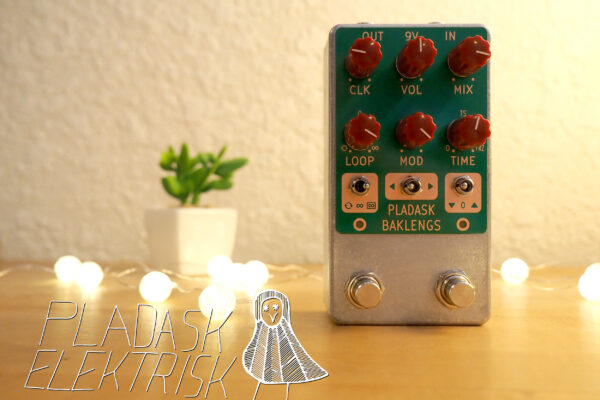 Pladask Elektrisk Baklengs Granular Synth Glitch Delay
