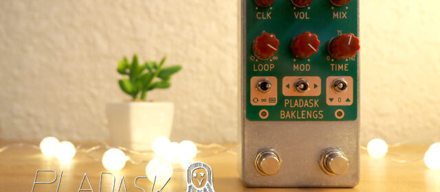 Pladask Elektrisk Baklengs Granular Synth Glitch Delay