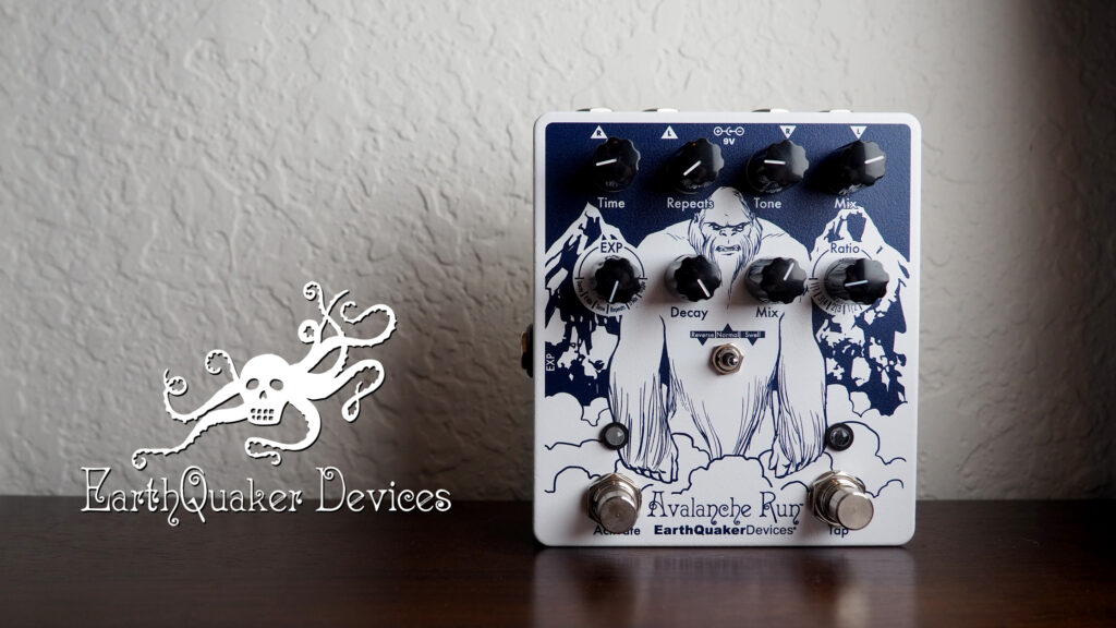 EarthQuaker Devices Avalanche Run Delay Reverb (Attack of the Yeti Limited Edition)