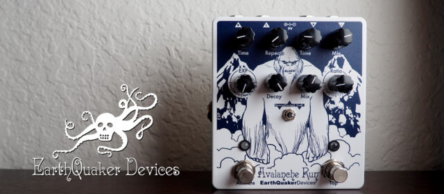 EarthQuaker Devices Avalanche Run Delay Reverb (Attack of the Yeti Limited Edition)