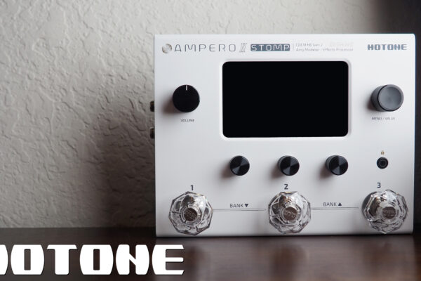 Hotone Ampero II Stomp Amp Modeler Effects Processor