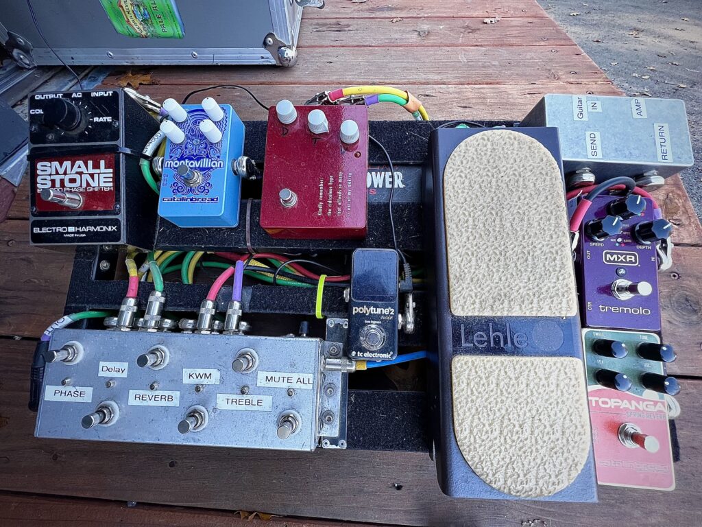 Tim Bluhm Pedalboard 2021