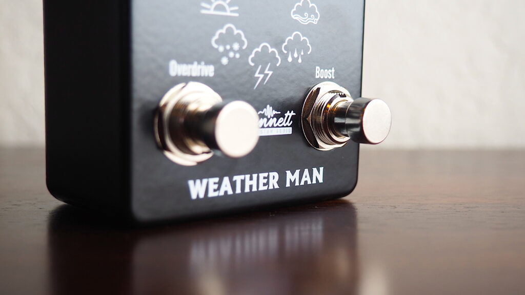 Bennett Custom Audio Weather Man Overdrive + Boost 2