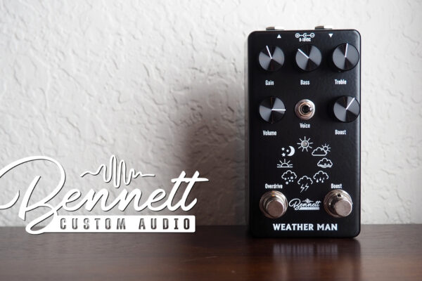 Bennett Custom Audio Weather Man Overdrive + Boost