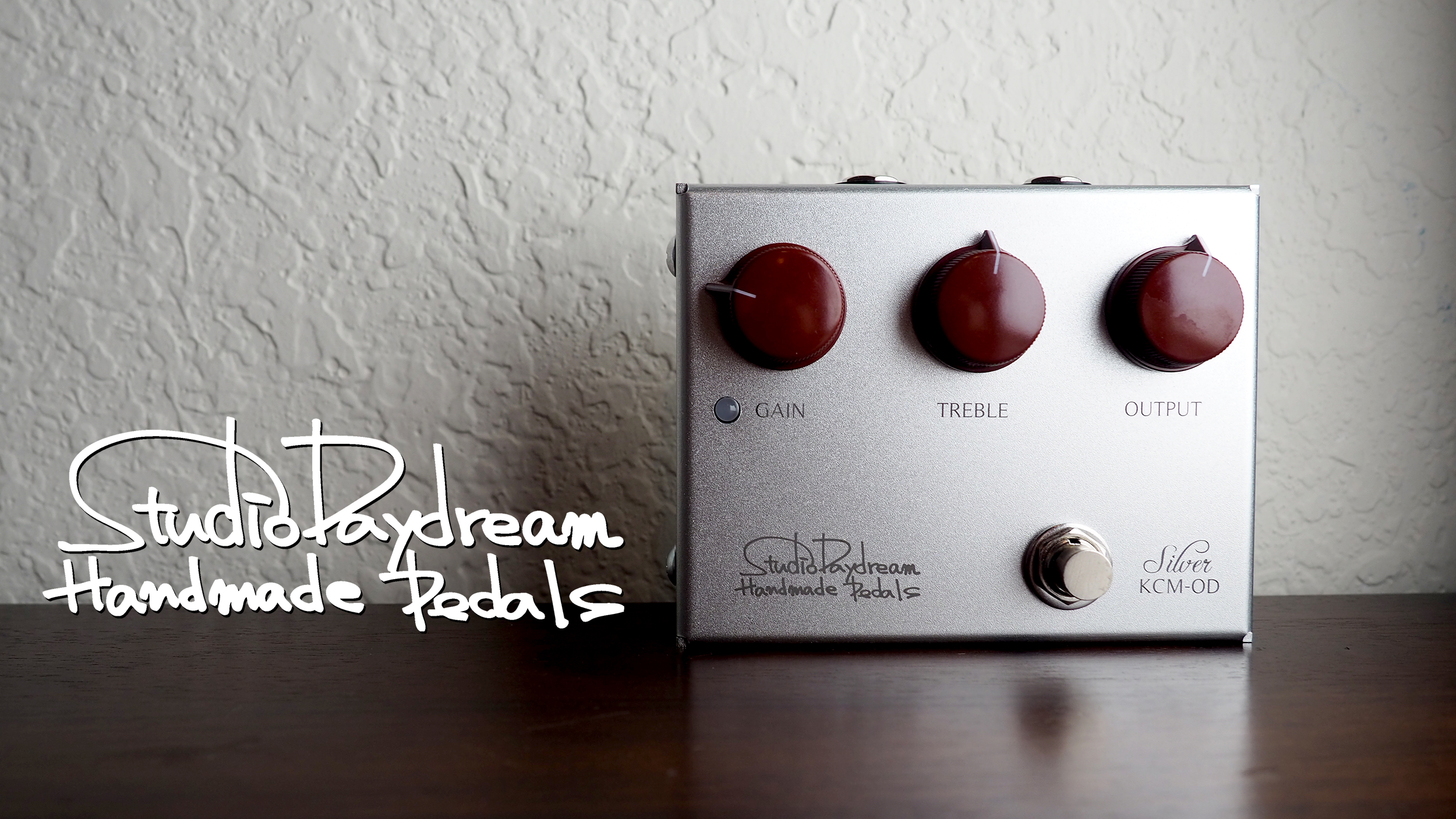 Studio Daydream Handmade Pedals KCM-OD Silver V10 - Pedal of the Day