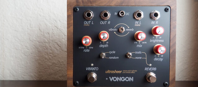 Vongon Ultrasheer Stereo Pitch Vibrato & Reverb