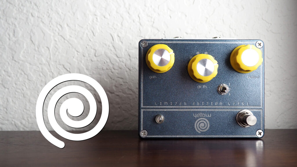 Spiral Electric FX Yellow Spiral LF351 Limited Edition Overdrive