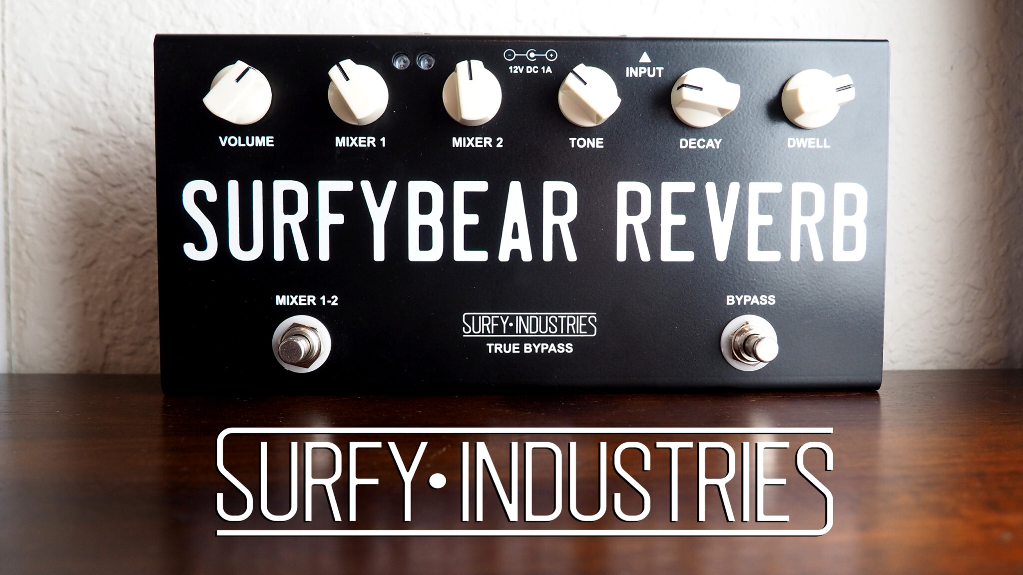 Surfy Industries SurfyBear Compact Reverb Unit - Pedal of the Day