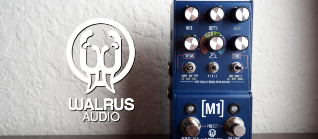 Walrus Audio MAKO Series: M1 High-Fidelity Modulation Machine