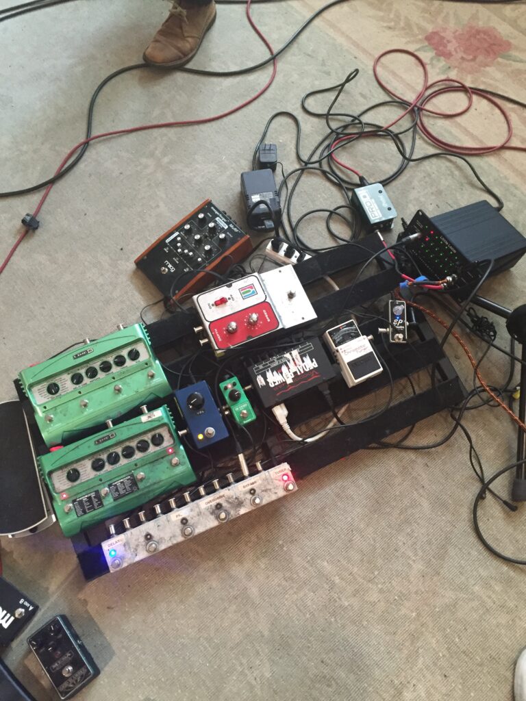 Jake Snider - Minus the Bear - Recording Pedalboard 2022