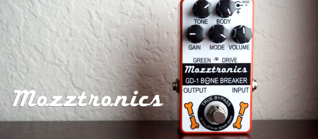 Mozztronics GD-1 Bone Breaker Green Drive